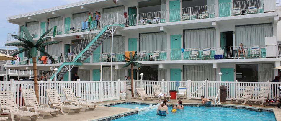 Island Breeze Motel 北怀尔德伍德 外观 照片